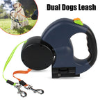 360 Swivel No Double Dog Walking Leash