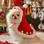 Pet Christmas  Santa Dog Cape