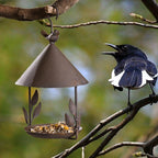 Vintage Iron Bird Feeder