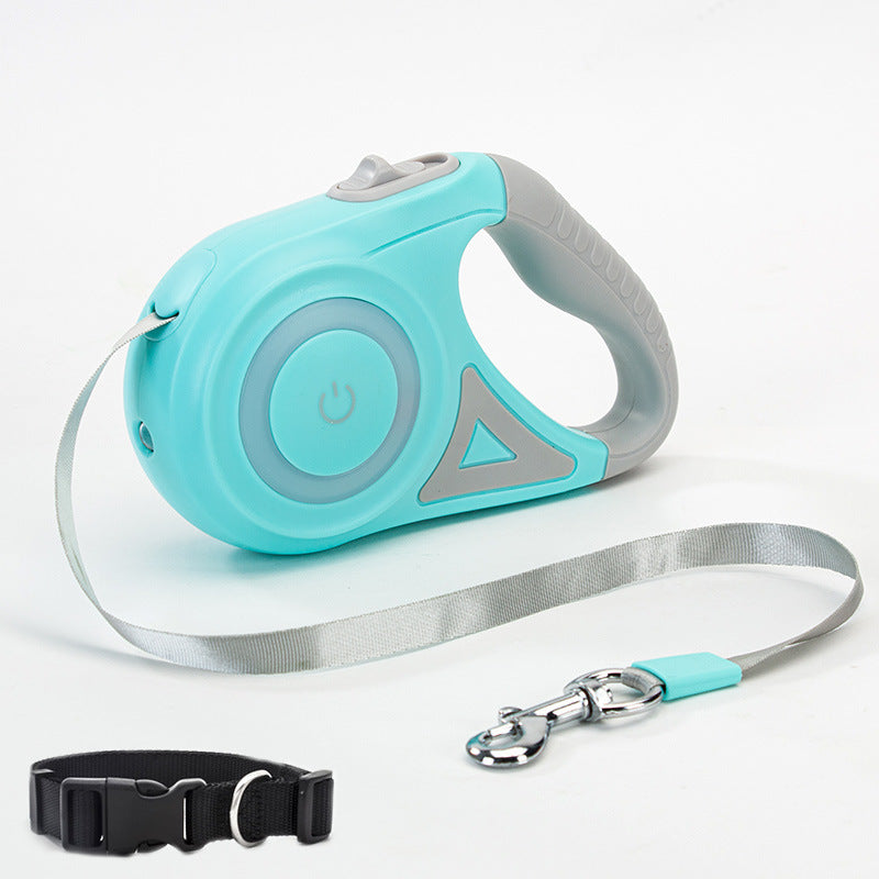 Dog Leash Retractable Collar