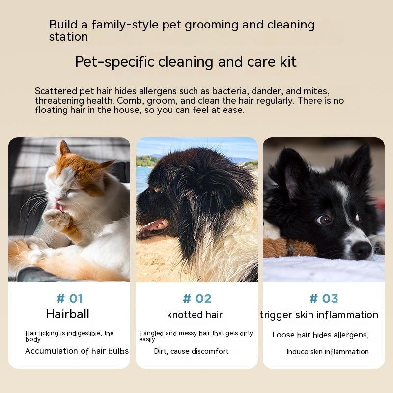Pet Hair Conditioner Shaving-Cleaner