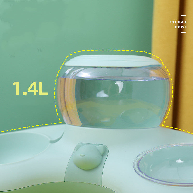 Automatic Drinking And Feeding Bowl