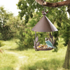 Vintage Iron Bird Feeder