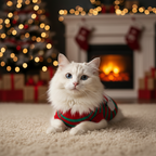 Christmas Turtleneck Pet Sweater