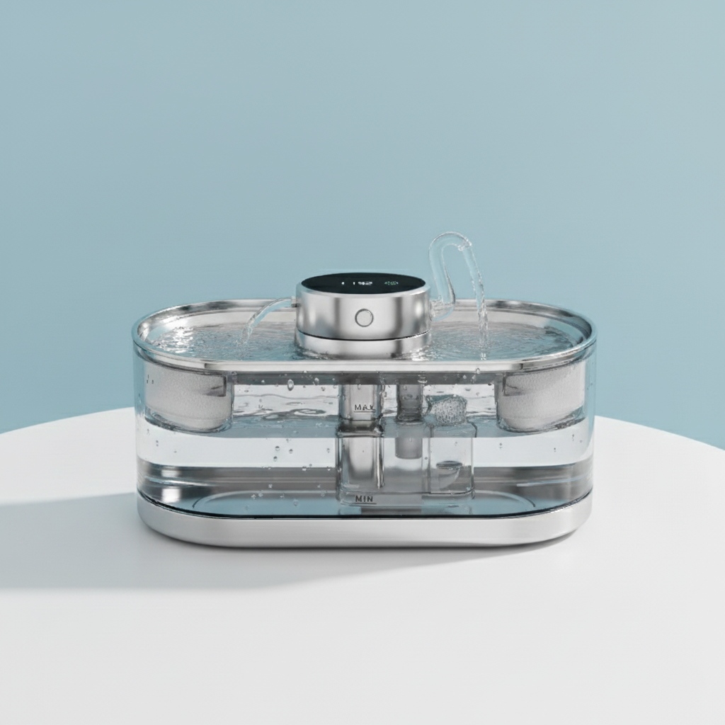 Steel Duo Automatic Water Dispenser