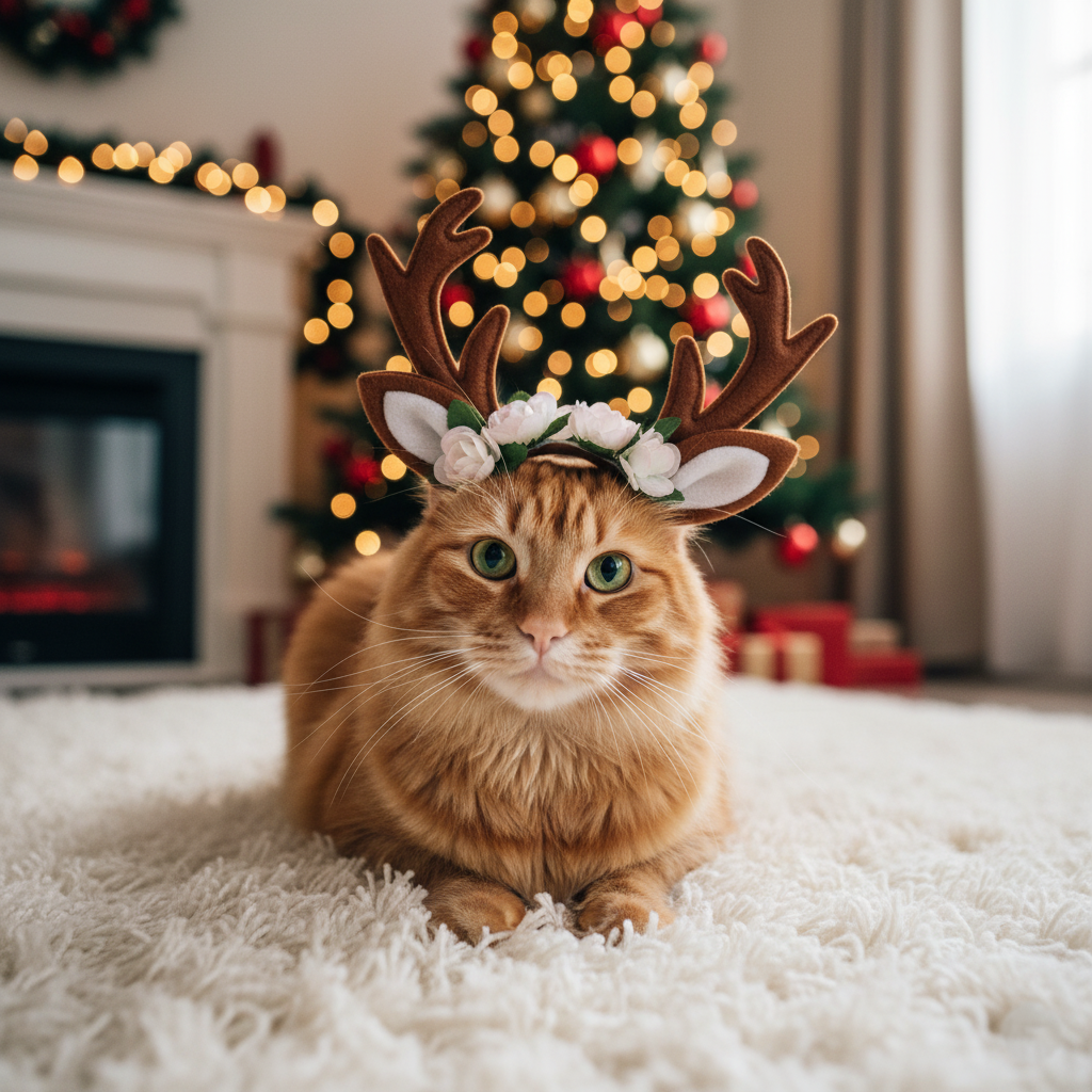 Christmas -  Reindeer hat