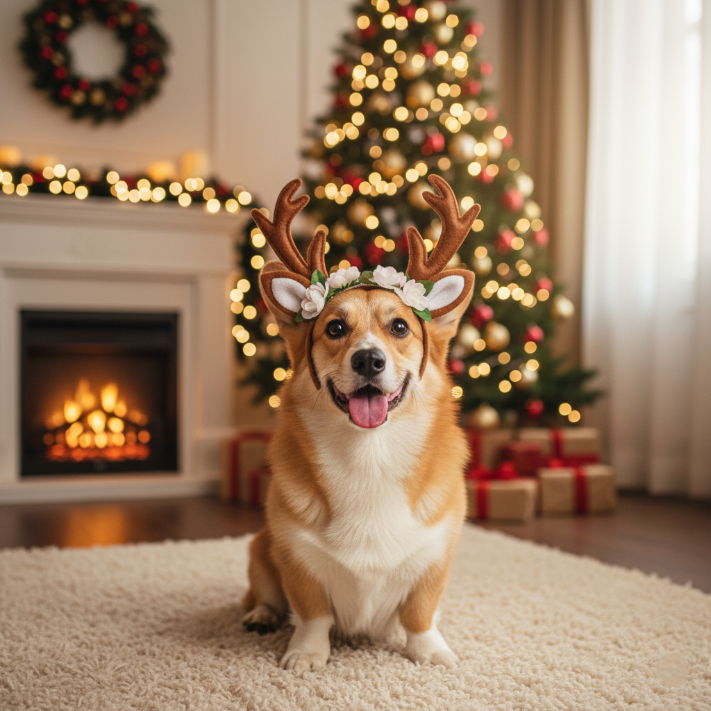 Christmas -  Reindeer hat