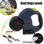 360 Swivel No Double Dog Walking Leash