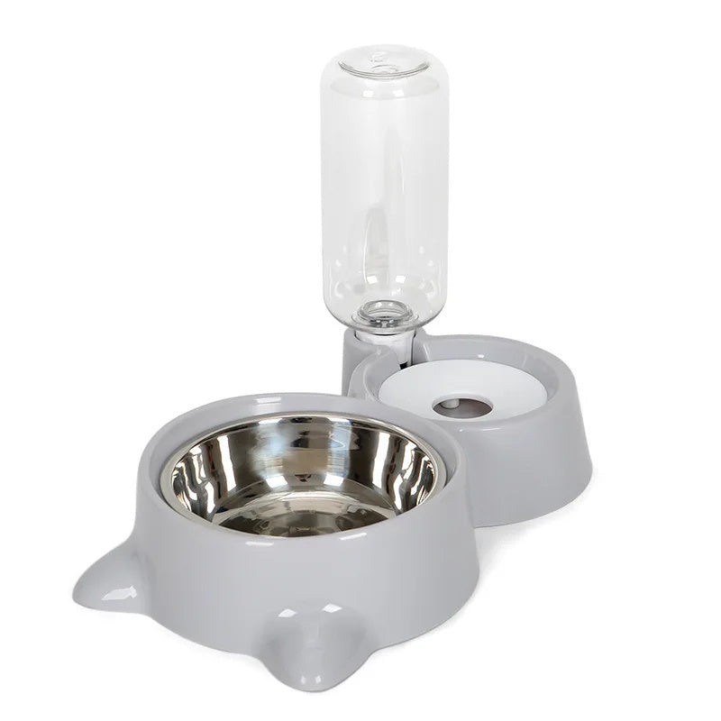 Pet Bowl Fountain Automatic Food Water